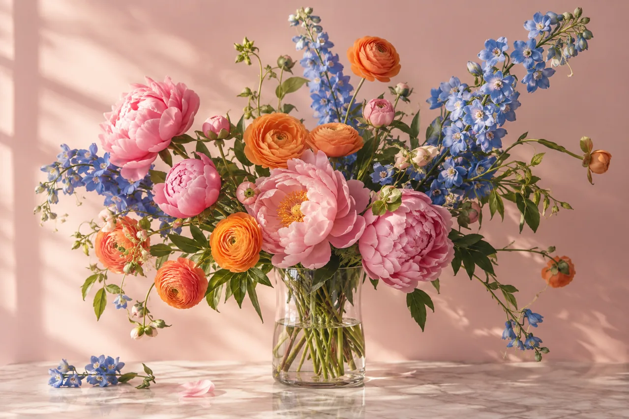 Florist — illustrative editorial image